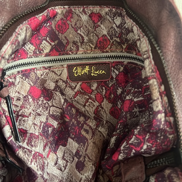 Elliot Lucca wine leather purse - Picture 4 of 8